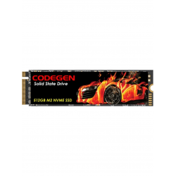 CODEGEN 512GB CDG-512GB-NVME 2100- 1700MB/s M2 PCIe NVMe Gen3 Disk