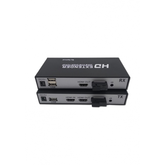 ODS 20KM Hdmı-Usb KVM Fiber Extender