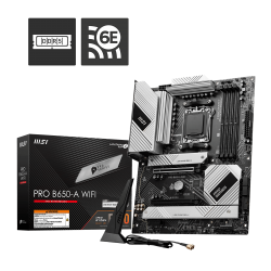 MSI PRO B650-A WIFI6E DDR5 HDMI,DP Port PCIE 4.0 AM5 ATX