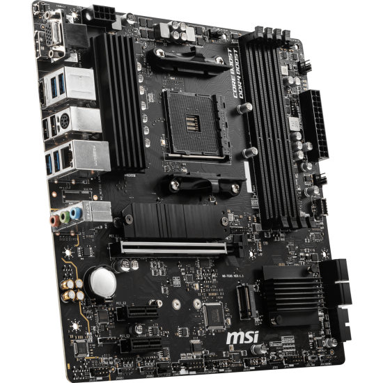 MSI B550M PRO-VDH DDR4 M2 PCIe NVME HDMI DP PCIe 16X v4.0 AM4 mATX