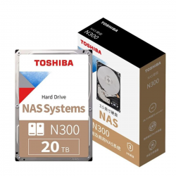 TOSHIBA 20TB N300 HDWG62AUZSVA 7200 RPM 512MB SATA-3 NAS Diski