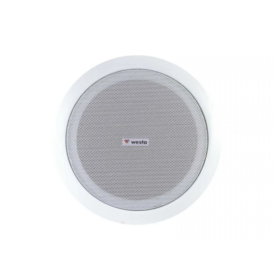 WESTA WS-2035T 8" 30W  Alçıpan Trafolu Beyaz Hoparlör