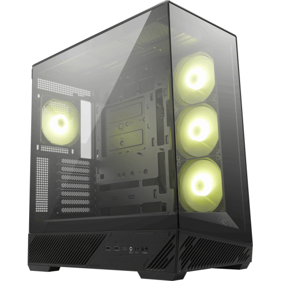 MSI MAG PANO 130R PZ PANORAMIK GAMING MID-TOWER PC KASASI SİYAH