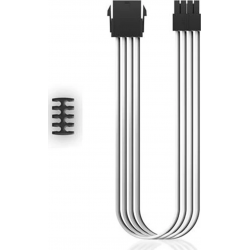 DEEPCOOL EC300-CPU8P-WH 8-Pin (4+4) CPU Örgülü Uzatma Kablosu (Beyaz)