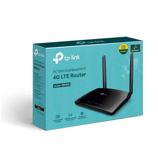 TP-LINK Archer MR400 Dual Band 4G LTE Modem Router