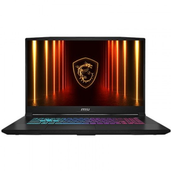 MSI 17.3" KATANA 17 Hx B14WFK-216XTR CORE i7 14650HX-32GB DDR5 RAM-1TBM2 NVME-8GB RTX5060-FDOS