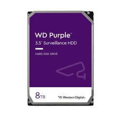 WD 3.5" 8TB PURPLE WD85PURZ 5640 RPM 256MB SATA-3 Güvenlik Diski