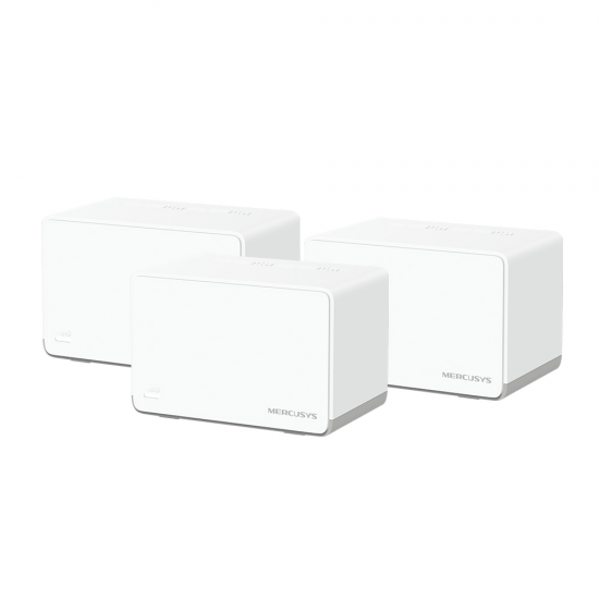MERCUSYS Halo H70X Wıfı6 AX1800 Mesh Router 3lü Set
