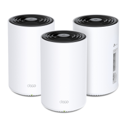 TP-LINK DECO PX50 Wıfı6 AX3000+G1500 Powerline+Mesh Router 3lü Set