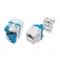 ODS Cat6 UTP Keystone Jack 180derece Çevirmeli Tip