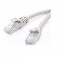 ODS 0.5metre CAT6 Utp LSZH Saf Bakır Gri Patch Kablo (10'lu Paket)