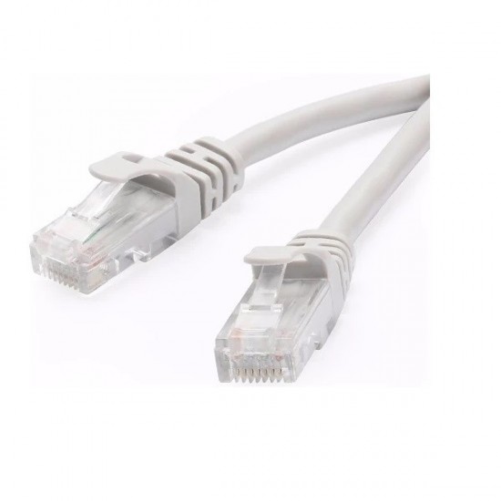 ODS 0.5metre CAT6 Utp LSZH Saf Bakır Gri Patch Kablo (10'lu Paket)