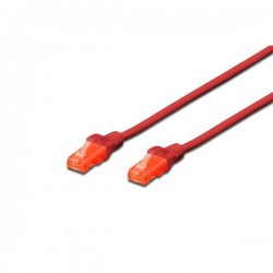 DIGITUS 0.5metre CAT6 Utp DK-1617-005/R Kırmızı Patch Kablo (10'lu Paket)