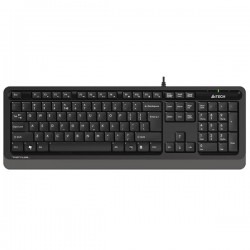 A4 TECH FK10 USB Q Trk Siyah/Gri Multimedya Klavye