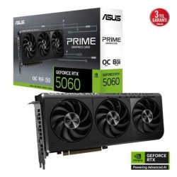 ASUS 8GB PRIME RTX5060-O8G GDDR7 128bit HDMI DP PCIe 5.0