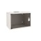AGER 9U 600x600mm Duvar Tipi Beyaz Kabinet Demonte FLAT AG-AF09U6060B1-CBAA-A-D1