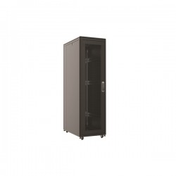 AGER 26U + 2li Fan 800x1000mm Dikili Tip Siyah Kabinet Vega AG-VB26U8010S1-BAAA-A-M1 Cam Kapak