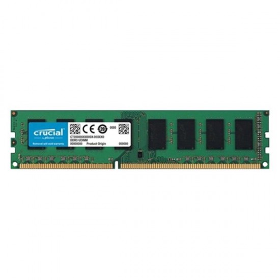 CRUCIAL 8GB DDR3 1600MHZ CL11 PC RAM VALUE CT102464BD160B
