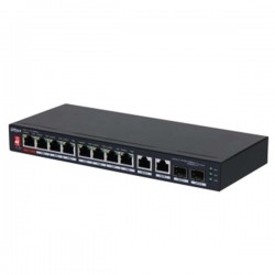DAHUA 8port PoE 90w 2-SFP Gigabit Yönetilemez Switch PFS3210-8ET2GF-96