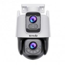 TENDA 6MP Dual Lens PT Speed Dome 3.6mm Full Color Pan-Tilt IP Kamera CH9-WCA