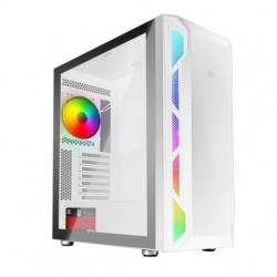 POWERBOOST 650W 80+ PB-P3701BW MESH GAMING ATX PC Kasası Beyaz