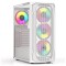 GAMEBOOSTER GB-T005MW Gaming Mid-Tower PC Kasası Beyaz