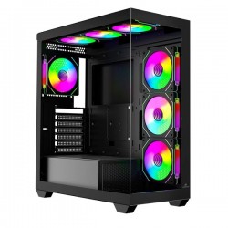 GAMEBOOSTER 750W 80+ BRONZE FALCON A750B Gaming Mid-Tower PC Kasası Siyah