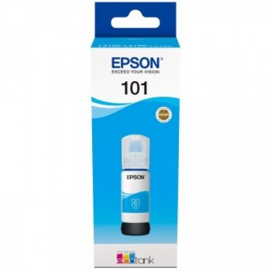 EPSON T03V24A 101C Mavi 70ml Tanklı Sistem Mürekkebi