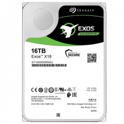 SEAGATE 16TB 3.5" EXOS ST16000NM000J 7200 RPM 256MB SATA-3 NAS ve Güvenlik Diski