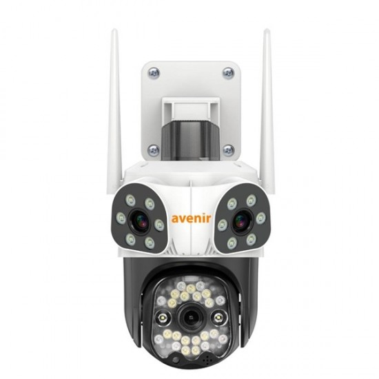 AVENIR 9MP PTZ Speed Dome Wıfı Kablosuz 3-Kameralı IP Kamera AV-S333
