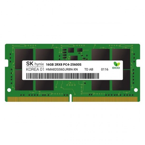 HyNIX 16GB DDR4 3200MHZ ECC NOTEBOOK RAM VALUE HMA82GS7DJR8N-XN